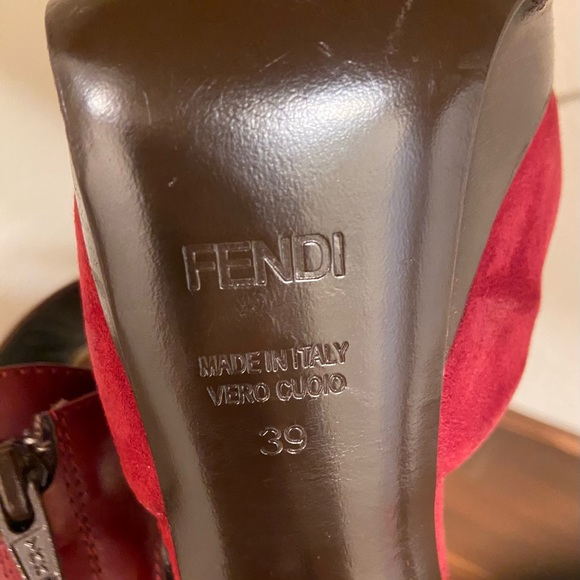 Fendi T Strap Sandals. - Picture 5 of 8